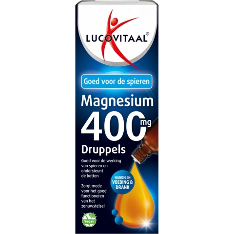 Gratis Verzending: 3x Lucovitaal Magnesium Druppels 50 ml