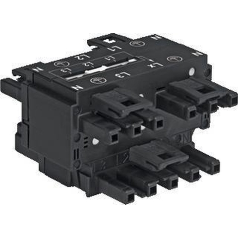 WAGO WAGO GmbH & Co. KG Netsplitter [Netstekker - Netbus, Netbus, Netbus, Netbus, Netbus] Totaal aantal polen: 5 Wit 10 stuk(s)