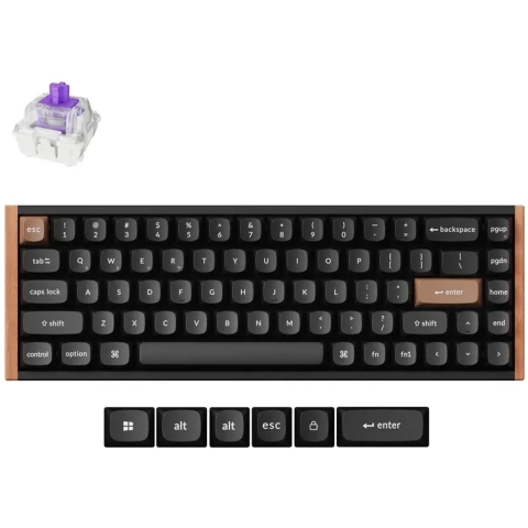 Keychron K6 HE Special edition zwart