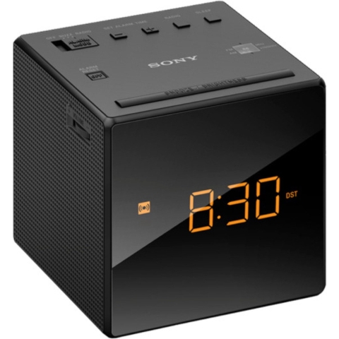 Sony ICF-C1B - Wekkerradio - AM/FM ontvangst met snooze functie - Zwart