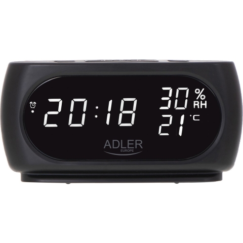 Adler AD 1186 wekker Digitale wekker Zwart