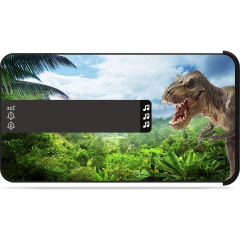 Bigben Kinderwekker - Digitale wekker met geluidseffecten - Dino