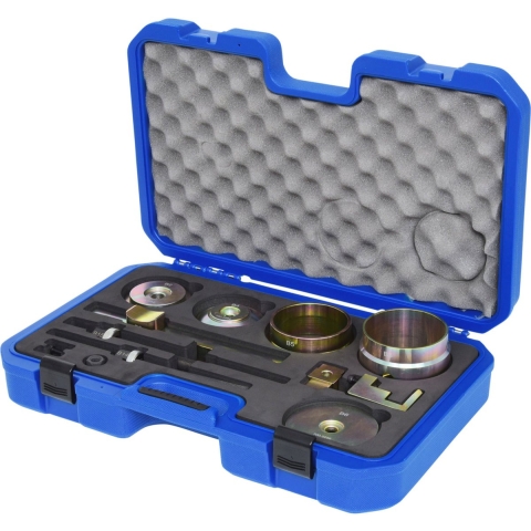 KS Tools 700.2250 Set dubbele-silentlagergereedschap voor VAG, 19-delig