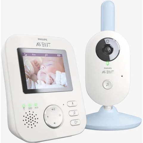 Philips Avent SCD835/26 Digitale Beeldbabyfoon - Wit/Lichtblauw