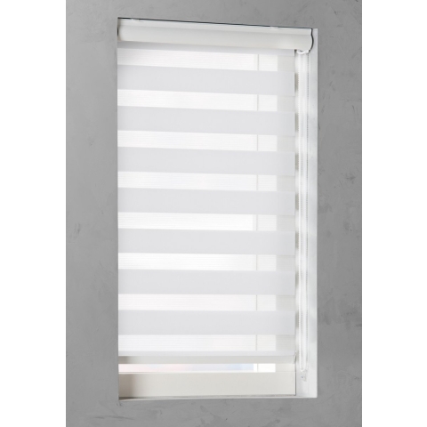 Pure Living - Duo Rolgordijn Lichtdoorlatend White - 100x130 cm