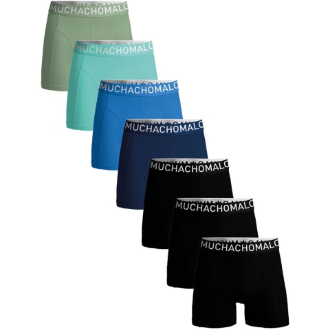Muchachomalo Heren Boxershorts - 7 Pack - Maat XL - 95% Katoen - Mannen Onderbroeken