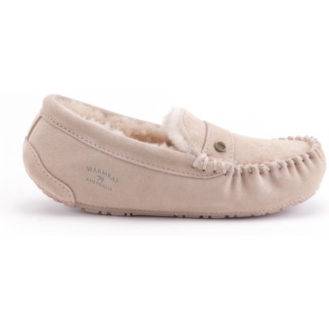 Warmbat - Maat 37 - Nowra Women Suede Dames Sloffen - Zand