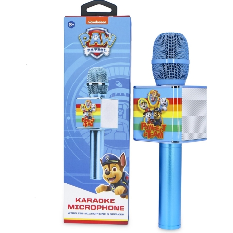 Paw Patrol Pawfect - draadloze karaoke microfoon - met speaker - stemopname