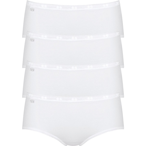 Sloggi Basic Midi - Sportonderbroek - Dames - Maat 40 - Wit