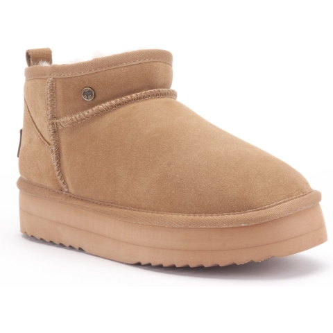 Warmbat - Maat 41 - Durack Vrouwen Laarzen - Cognac