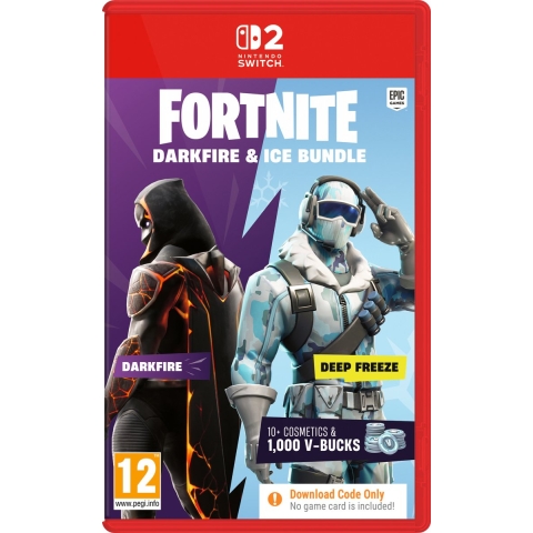 Fortnite Darkfire & Ice Bundle (code in a box)
