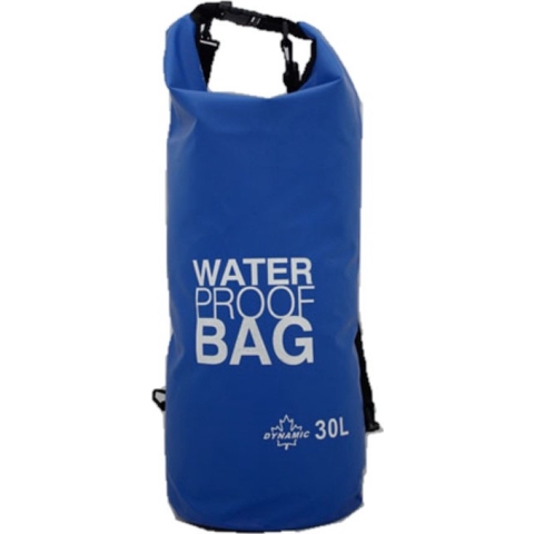 Waterdichte duffel bag/plunjezak 30 liter blauw -