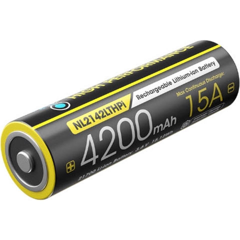 Nitecore NL2142LTHPi - Oplaadbare 21700 Li-Ion batterij 4200mAh - Bestand tegen -40°C
