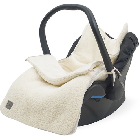 Jollein Voetenzak - Comfortbag - Teddy - Cream White