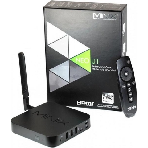 MINIX NEO-U1 - Media Hub - 16GB opslag - 4K ondersteuning (2023)