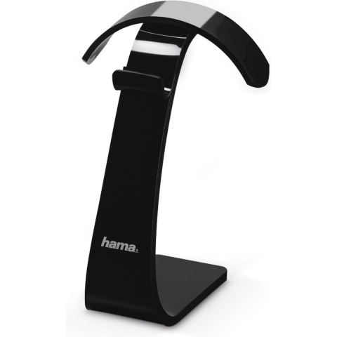 Hama Headset Stand - Koptelefoon houder - Hoogglans - Zwart