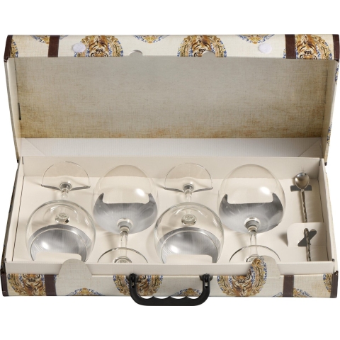 Royal Leerdam India Cocktailset - 4-delig - Gin Tonicglazen 60 cl met barlepel (4 stuks)