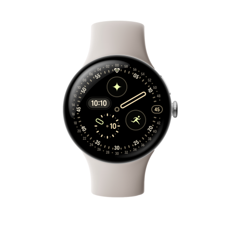 Google Pixel Watch 4 45mm Smartwatch Porcelain