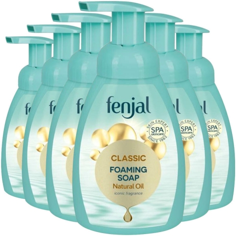 6x Fenjal Foam Handzeep Classic 250 ml