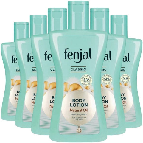 6x Fenjal Cassic Body Lotion 200 ml