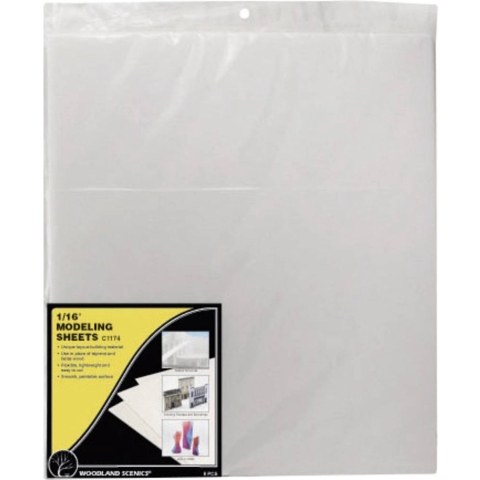 Woodland Scenics WC1174 Draagplaat Schuimstof 8 stuk(s)