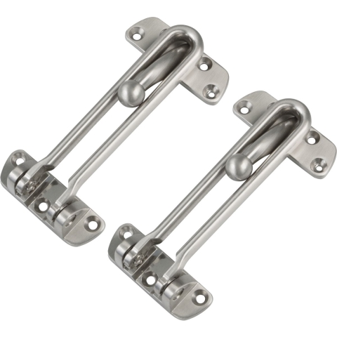 AMIG kierstandhouder - 2x - 120mm - mat zilver - incl schroeven - inbraakbeveiliging -