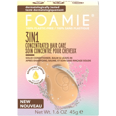 3x Foamie Conditioner Bar 3in1 Mane Magic 45 gr