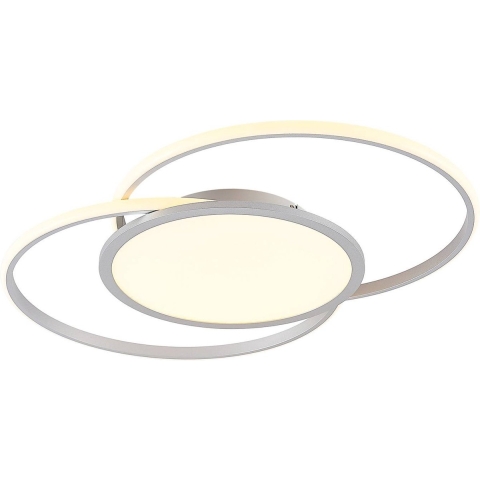 Lucande - Senne Plafondlamp M Silver