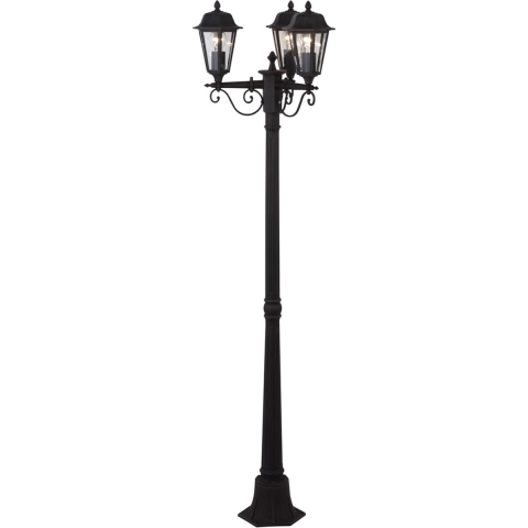 Lindby - Lamina 3 Park Lamp Clear/Rust