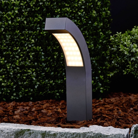 Lucande - Lennik Buiten Tuinlamp H40 Graphite