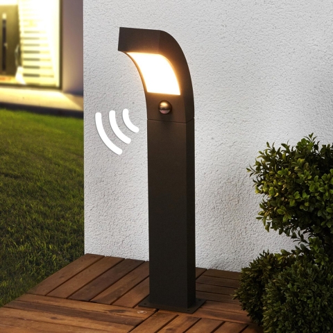 Lucande - Lennik Buiten Tuinlamp w/Sensor H60 Graphite