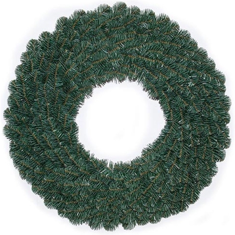 Alaskan kunstkerstkrans blauw/groen dia. 75 cm kerstversiering kerstboom - Holiday tree
