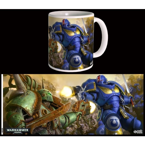 Semic Warhammer 40K Mug Ultramarines VS Nurgle