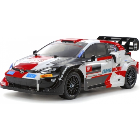 Tamiya 1:10 RC auto Elektro Sportwagen 1:10 RC Toyota GAZOO Racing WRT/GR Yaris Brushed Bouwpakket TT-02