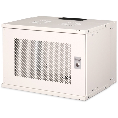 Digitus DN-49208 19inch-patchkast (b x h x d) 540 x 370 x 400 mm Grijs, Lichtgrijs, Grijs-wit (RAL 7035)