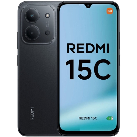 Xiaomi Redmi 15C - Smartphone - 6,9"Octa Core 8 GB RAM 256 GB - Zwart