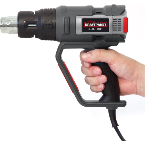 Dino KRAFTPAKET 130221 KRAFTPAKET PROFI 2000W 50-650°C Heteluchtpistool 2000 W Incl. tas, Incl. accessoires, Incl. blaasopzetstuk