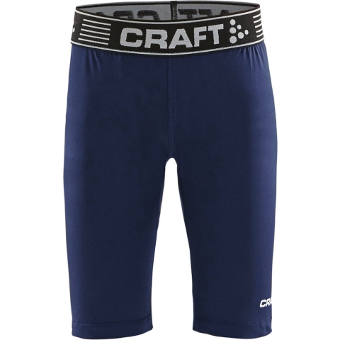 Craft 1906862 Pro Control Compression Short Tights JR - Navy - 122/128