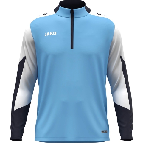 JAKO 8670D Ziptop Dynamic Dames - Hemelsblauw/Wit/Marine - XL (46/48)