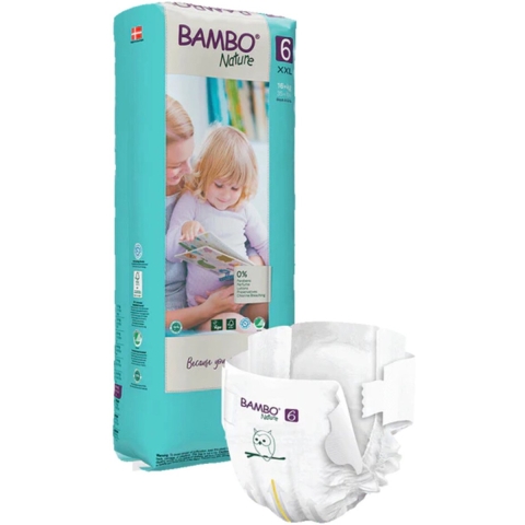 2x Bambo Nature Luiers Maat 6 (16-30 kg) 40 stuks