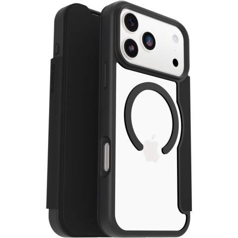 Otterbox Flip Case Apple iPhone 17 Pro Max Crystal, Black