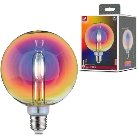 Paulmann 28774 LED-lamp Energielabel F (A - G) E27 Globe 5 W = 40 W Warmwit (Ø x h) 125 mm x 165 mm 1 stuk(s)