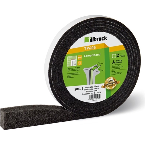 Illbruck TP610 ILLMOD COMPRI | 15/2-3 | 5 pak a 4 rollen van 10 meter - TP610358039