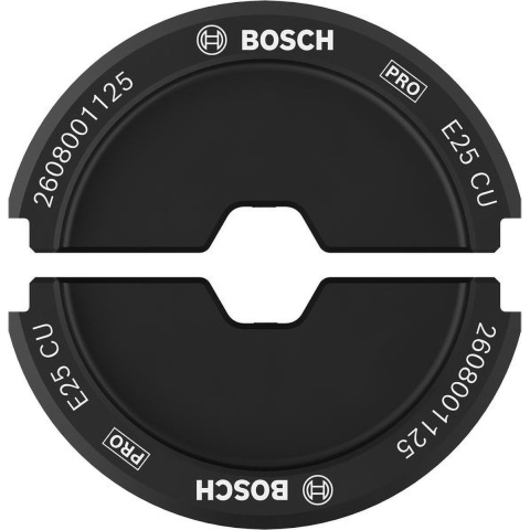 Bosch Accessories 2608001125 2608001125 Krimpinzetstuk Buiskabelschoenen, Buisconnectoren 25 tot 25 mm²