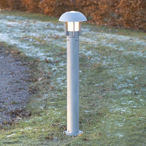 Konstsmide 512-312 Heimdal Staande buitenlamp Spaarlamp, LED E27 60 W Zilver