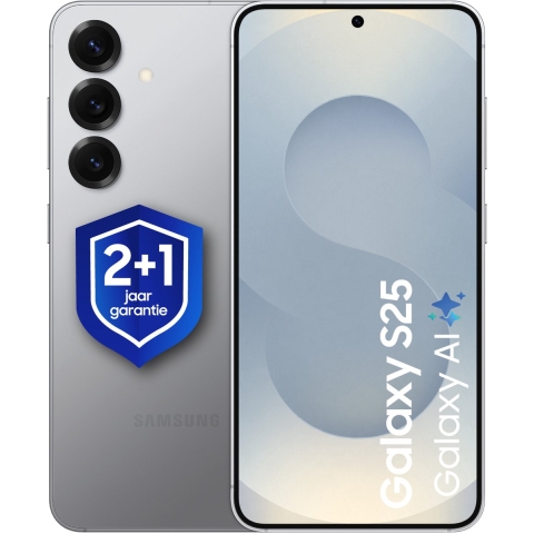 Samsung Galaxy S25 - 256GB - 5G - Silver Shadow + 1 jaar extra garantie