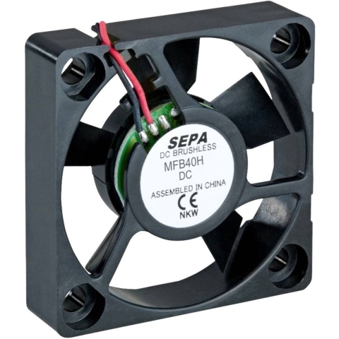 SEPA MFB40H12L-003 Axiaalventilator 12 V/DC 7.08 m³/h (l x b x h) 40 x 40 x 10 mm