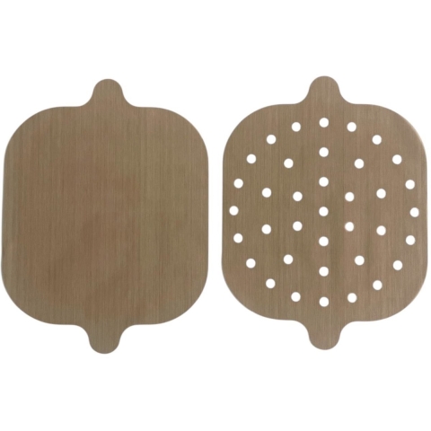 Nostik Airfryer Bakvellen 2 Stuks Vierkant Pfas Vrij 24x24cm