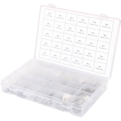 KS Tools 970.0160 Assortiment afdichtingen Inhoud 300 onderdelen