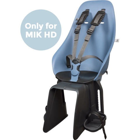 Urban Iki Fietsstoeltje Achter - MIK HD - 5-puntsgordel TÜV goedgekeurd - Fuji Blue/ Bincho Black